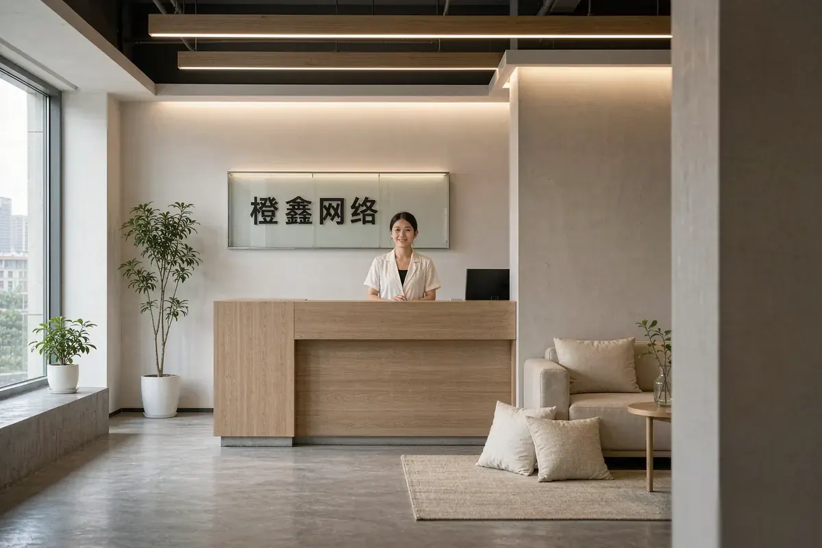 深圳橙鑫网络 公司前台
